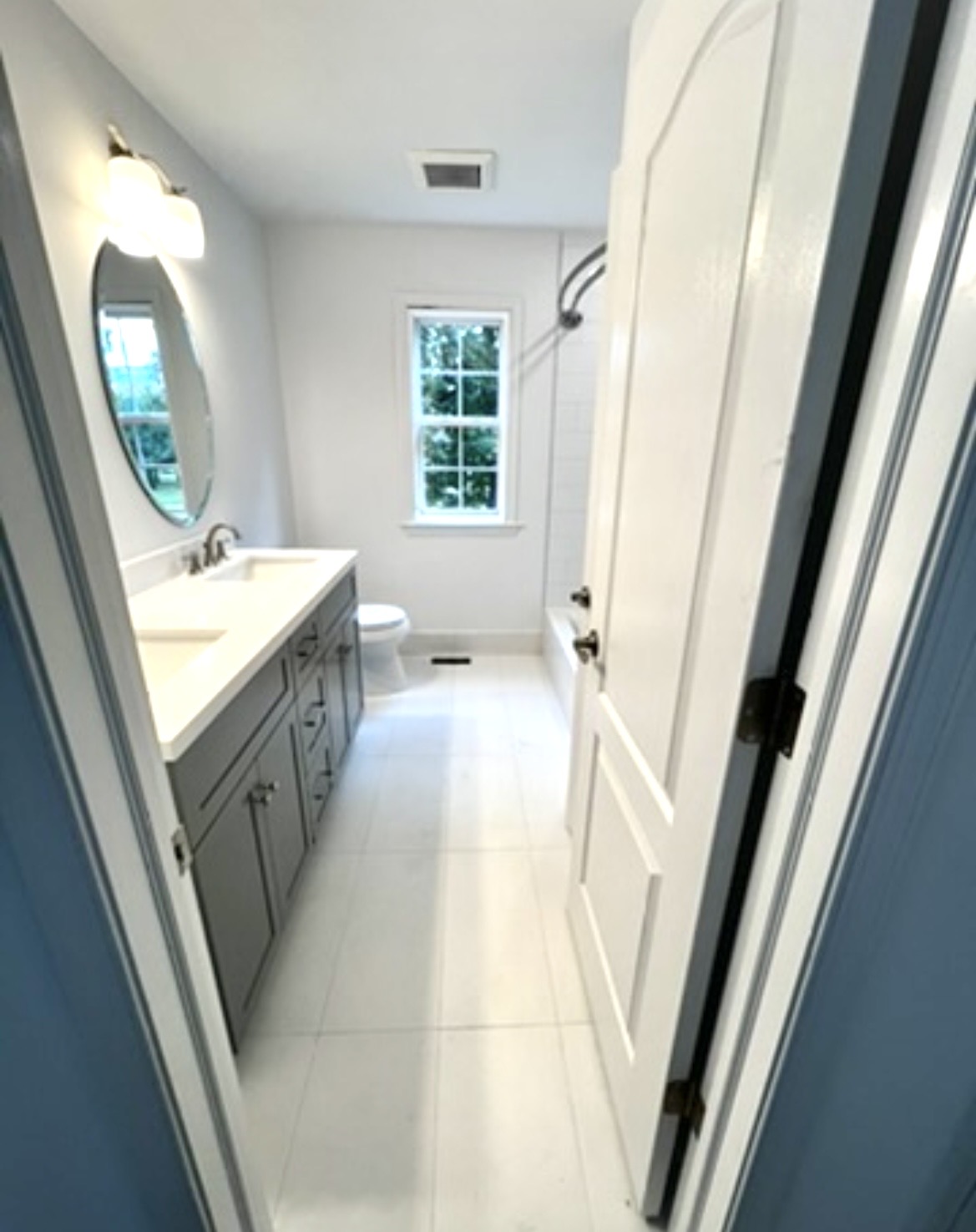 Bathroom before photo from a real KesRemodel remodeling project showing the original room condition