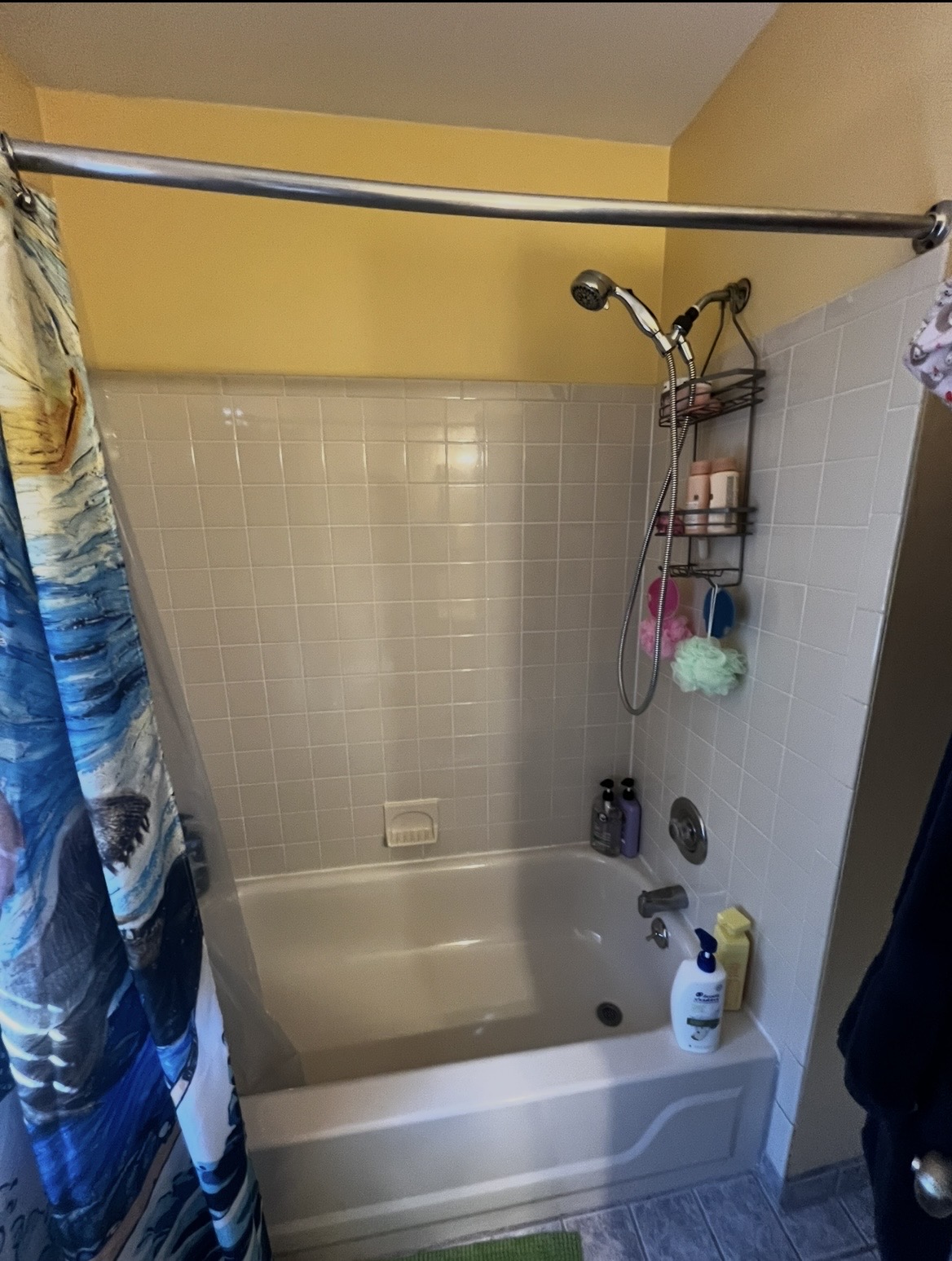 Bathroom remodeling progress by KesRemodel showing the space evolving during installation