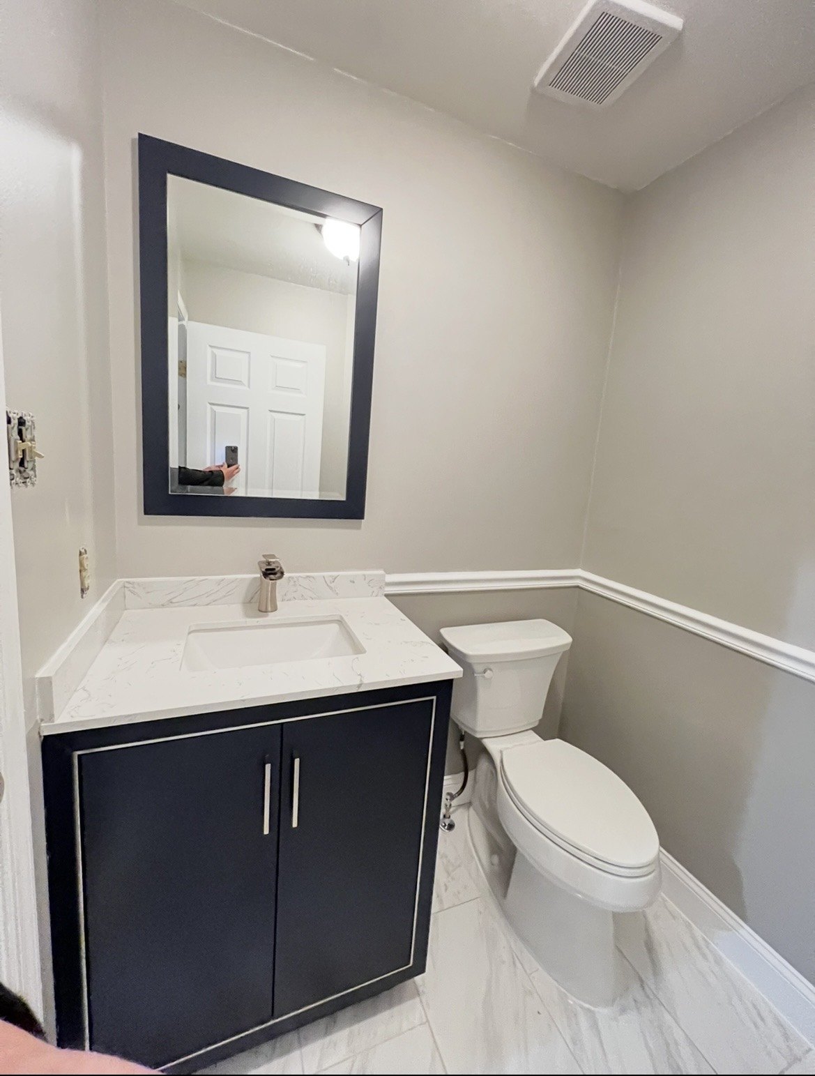 Interior painting for walls and trim