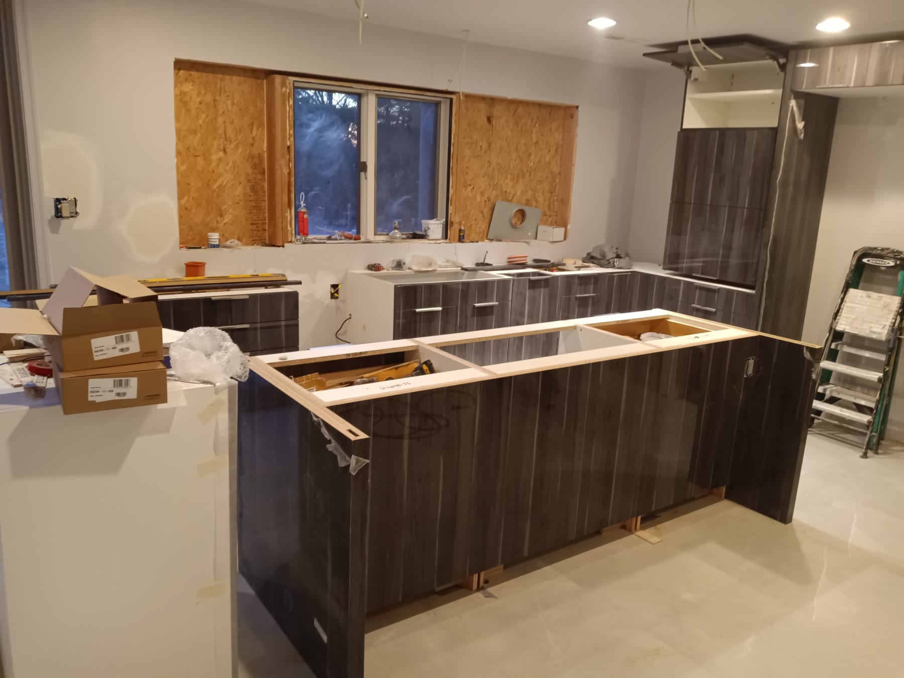 Featured kitchen remodeling project with updated finishes and layout