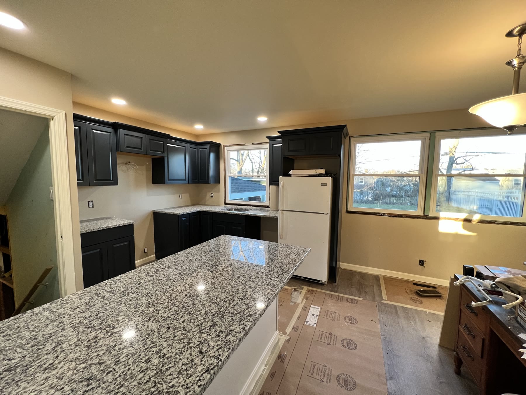 Kitchen remodeling project by Keystone Exterior Solutions